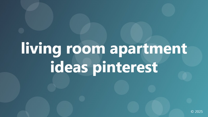 living room apartment ideas pinterest